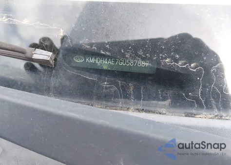 2016 Hyundai Elantra Se z USA, uszkodzony, nr VIN KMHDH4AE7GU587887